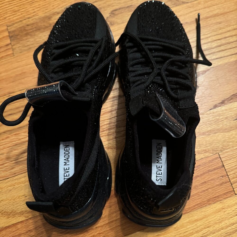 Steve Madden Rhinestone Sneakers - Picture 3 of 5